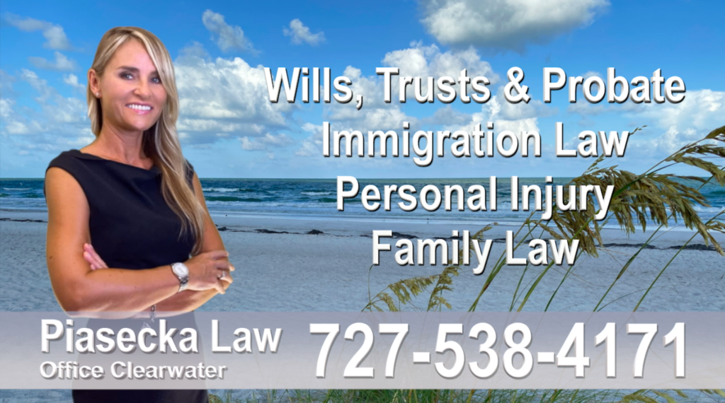 Attorney Lawyer in Florida Polish speaking Wills and Trusts Family Law, Auto Accidents, Personal Injury, Immigration - Green Card